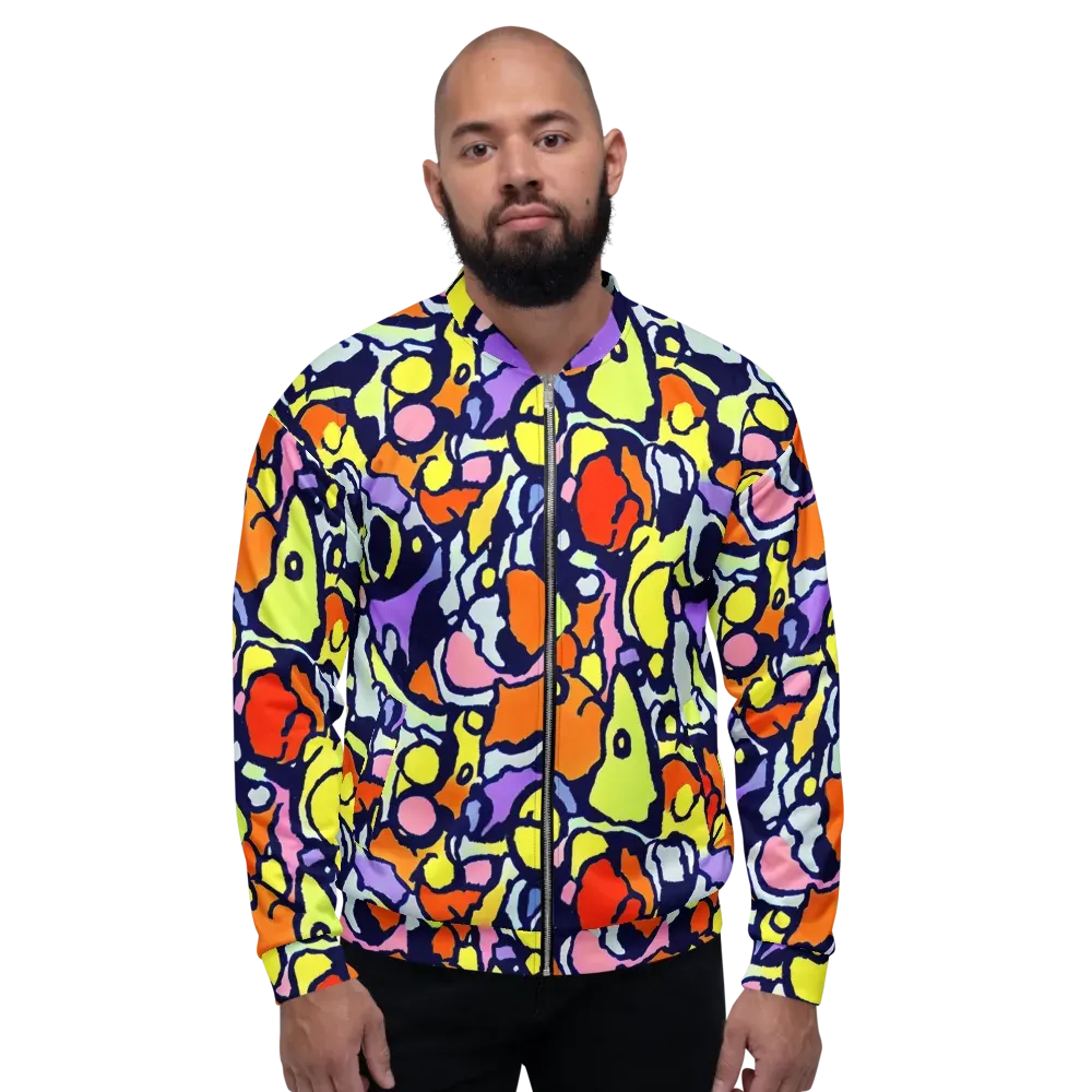 Electric Contour on Bomber Jacket — Front