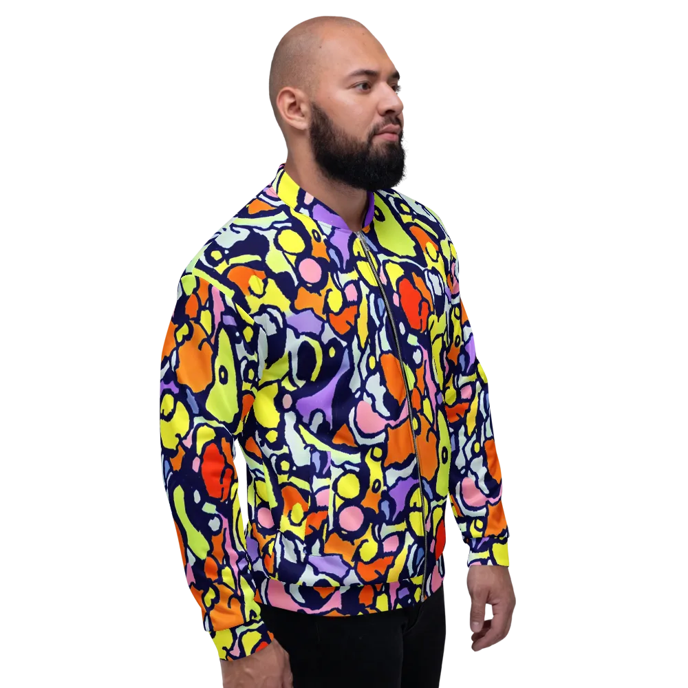 Electric Contour on Bomber Jacket — Right
