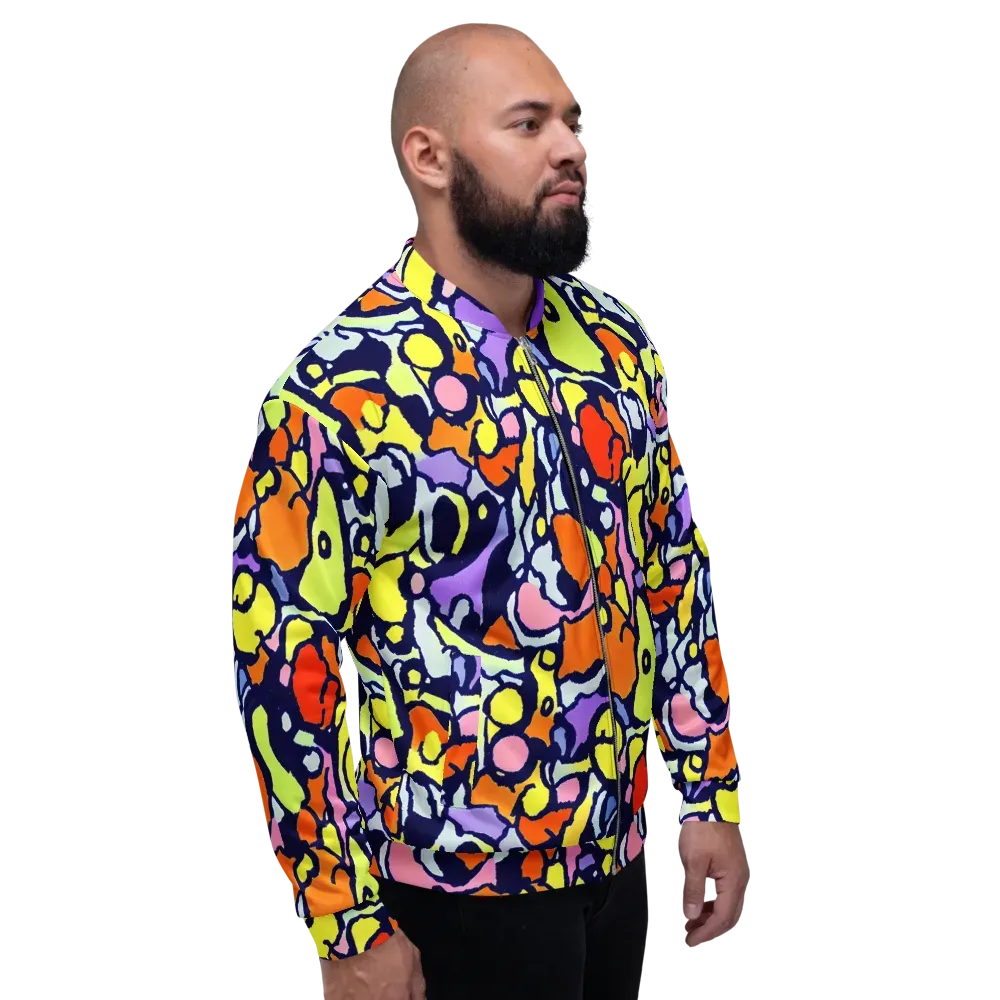 Electric Contour on Bomber Jacket — Right