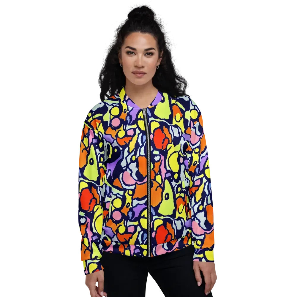 Electric Contour on Bomber Jacket — Front