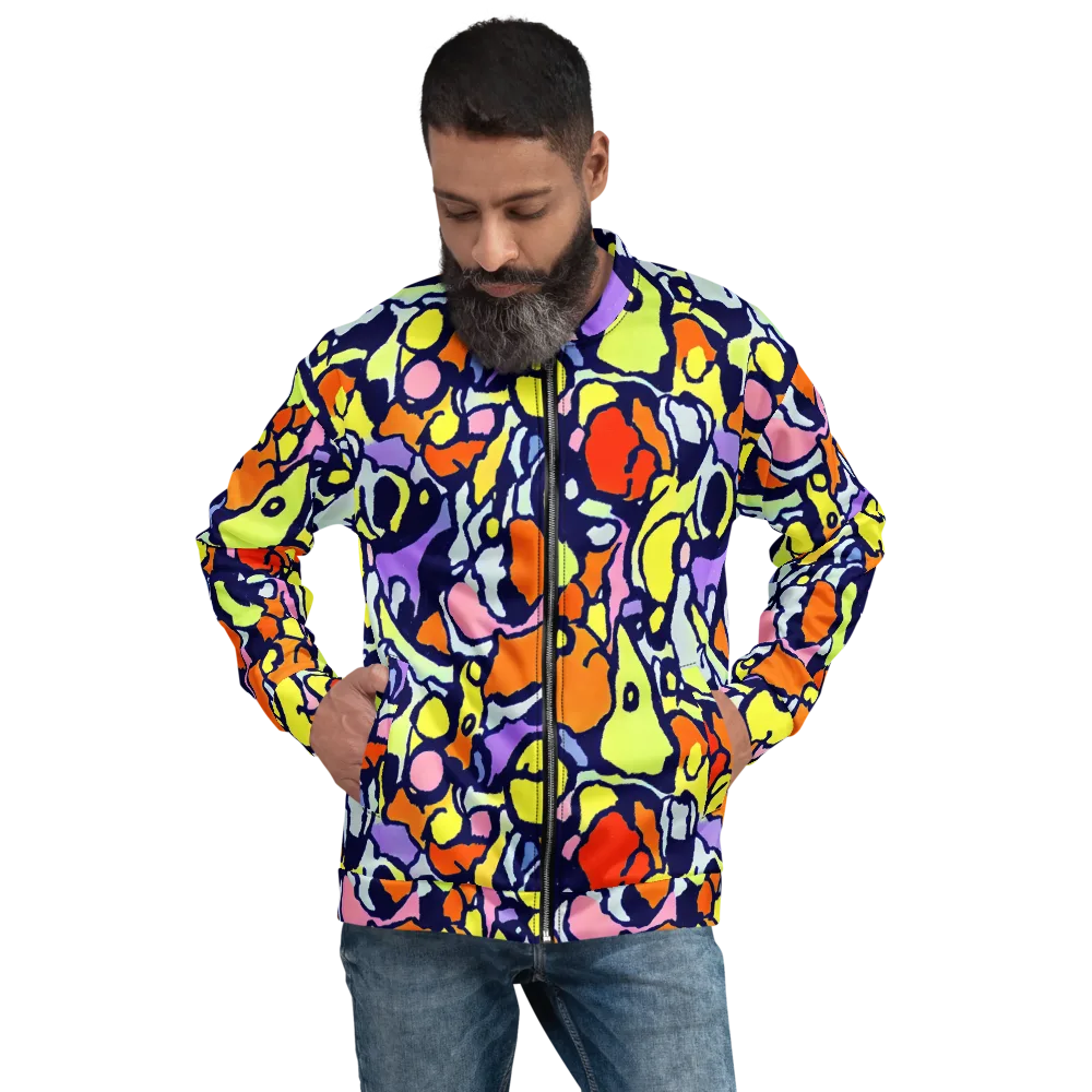 Electric Contour on Bomber Jacket — Front