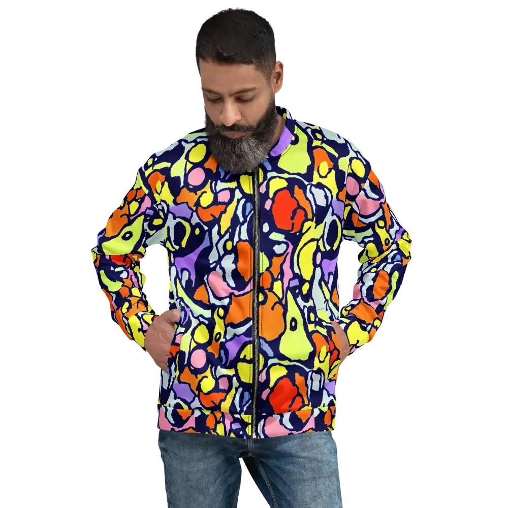 Electric Contour on Bomber Jacket — Front