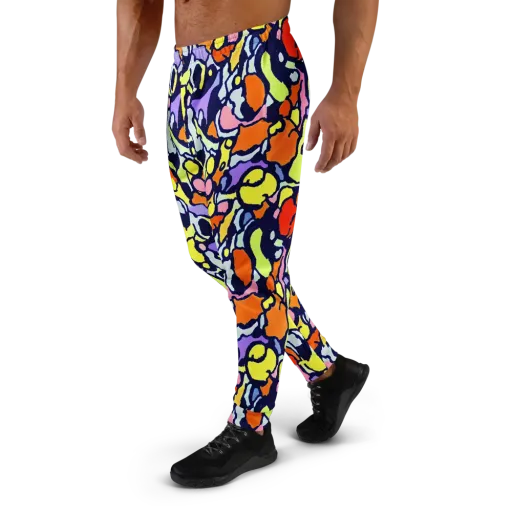 Electric Contour on a Men's Joggers