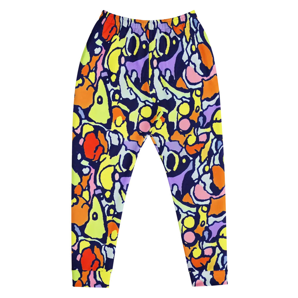 Electric Contour on Men's Joggers — Front