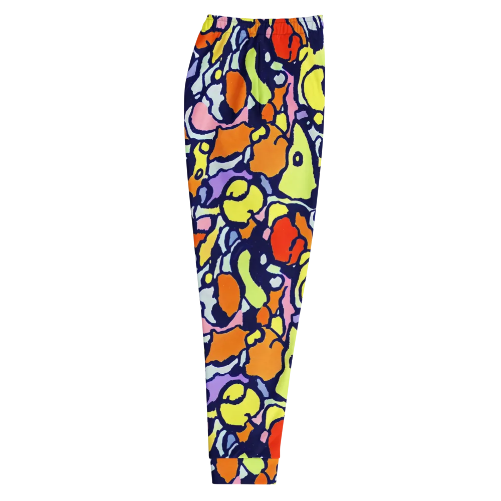 Electric Contour on Men's Joggers — Right