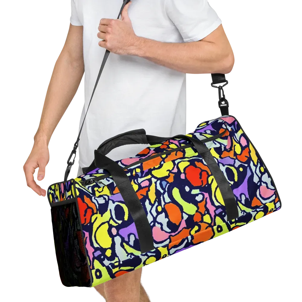 Electric Contour on Duffle Bag — Right Front