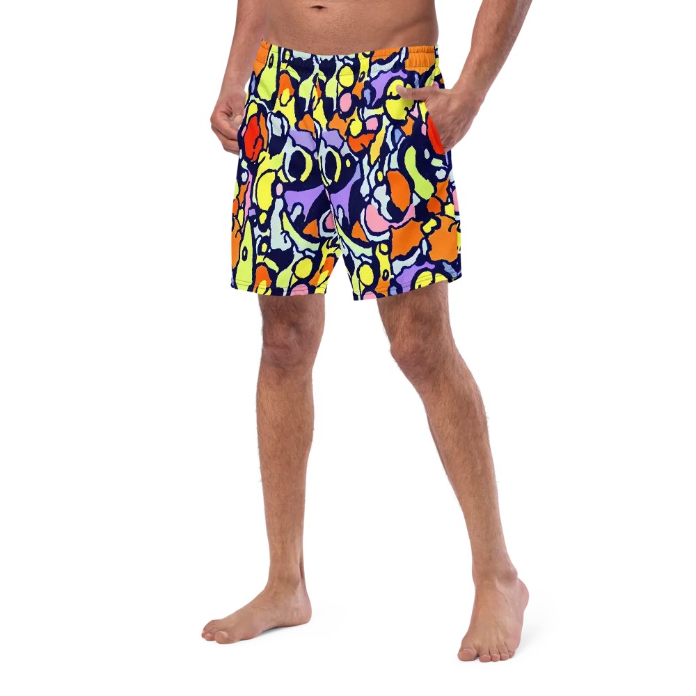 Electric Contour on Swim Trunks — Left Front