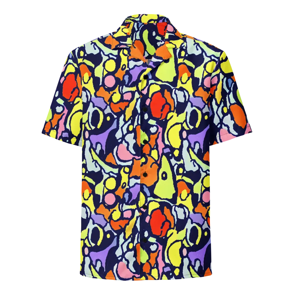 Electric Contour on Button Shirt — Front