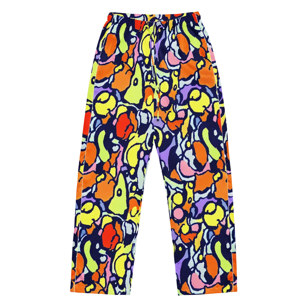Electric Contour on Women's Pajama Pants — Front