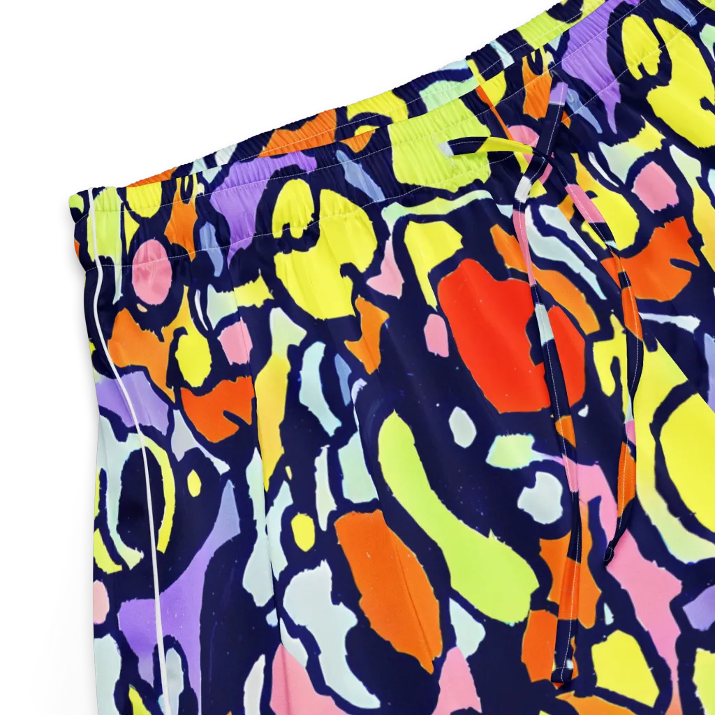 Electric Contour on Women's Pajama Shorts — Product details