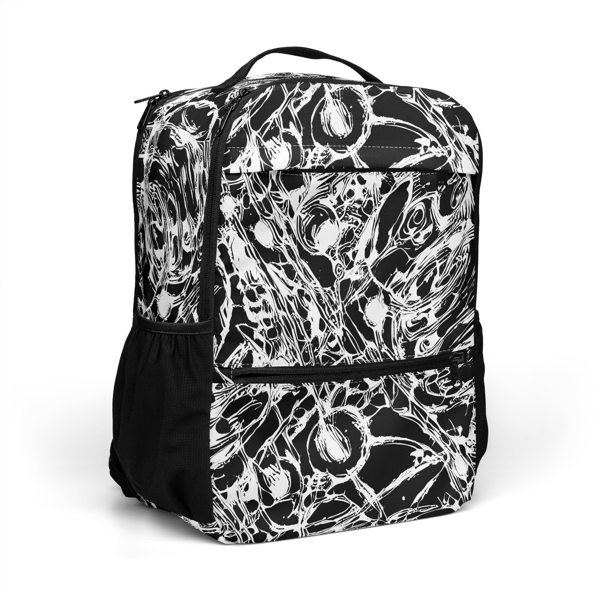 Ravenous Lines on Utility Backpack — Right Front