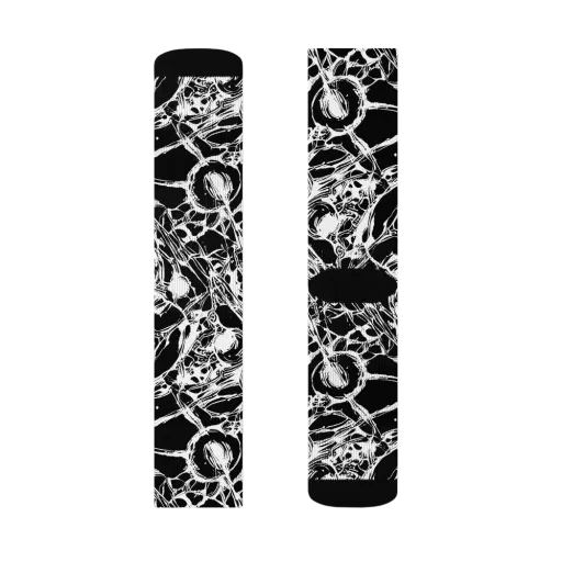 Ravenous Lines on a Socks