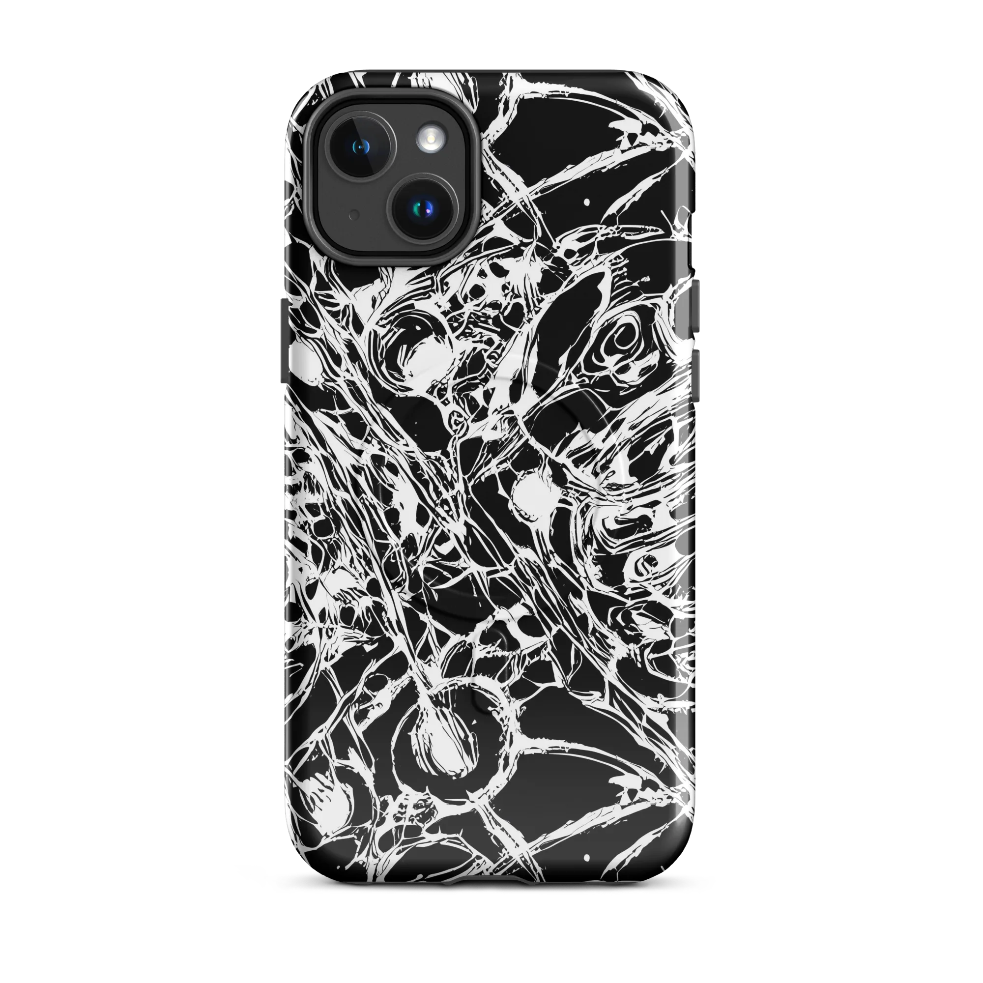 Ravenous Lines on MagSafe Tough Case for iPhone® — Front