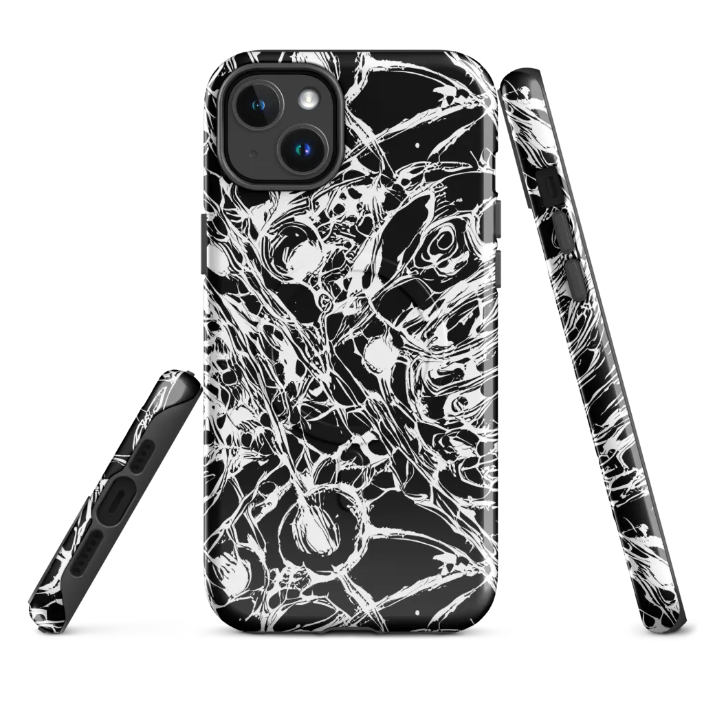 Ravenous Lines on MagSafe Tough Case for iPhone® — Front