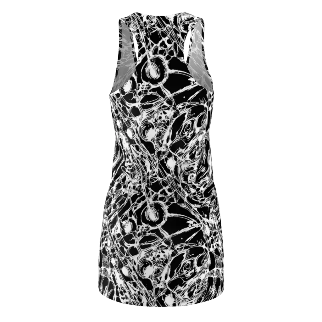Ravenous Lines on Racerback Dress — Back