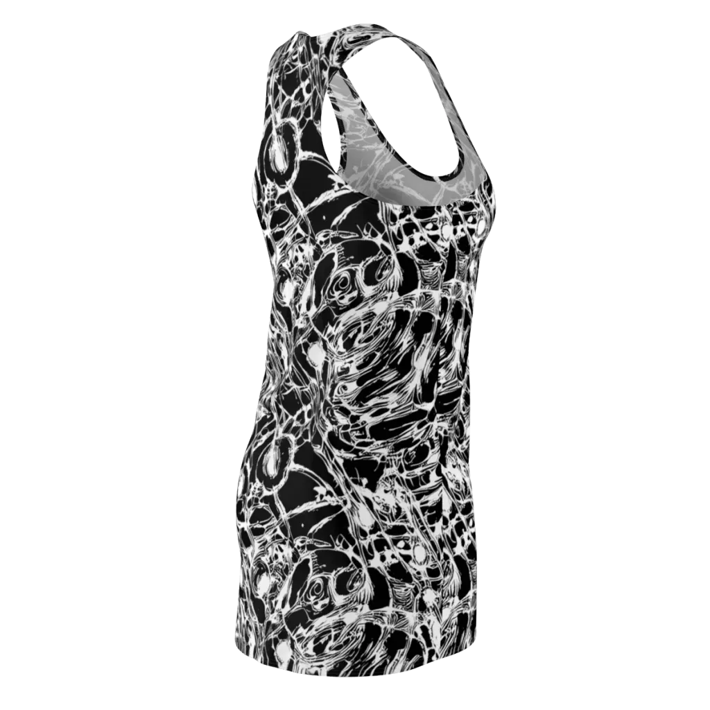 Ravenous Lines on Racerback Dress — Back Side