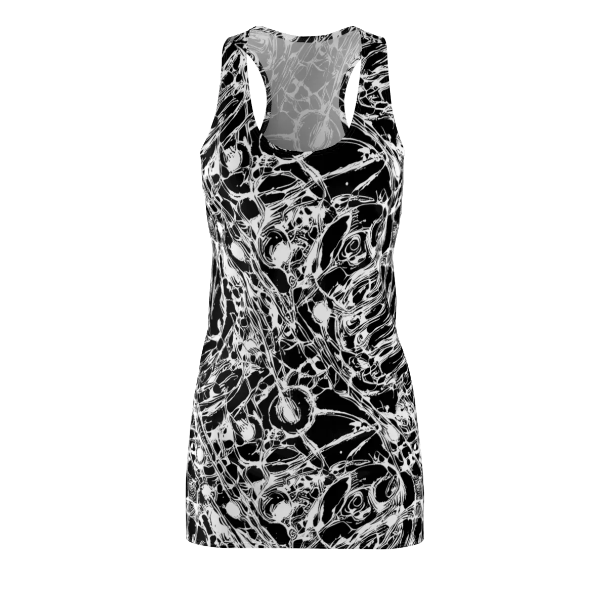Ravenous Lines on Racerback Dress — Front