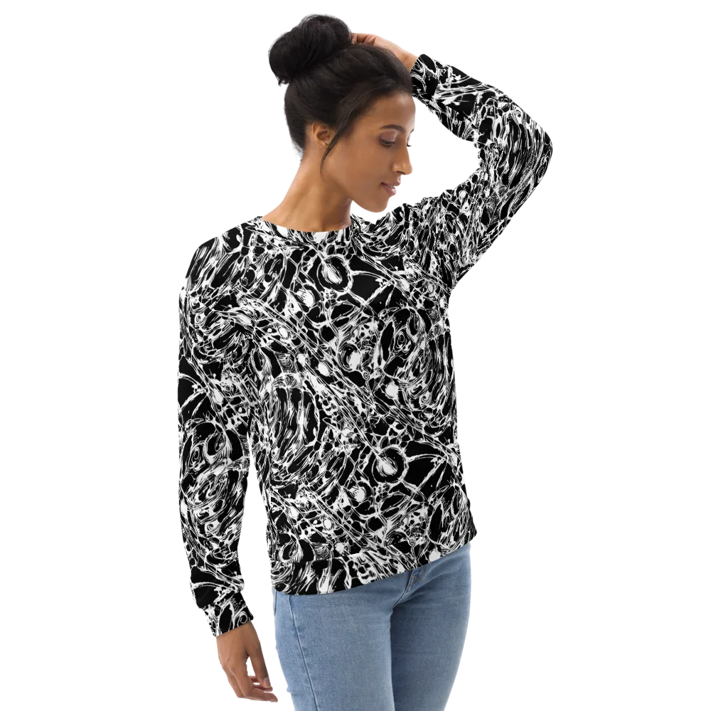 Ravenous Lines on Sweatshirt — Right Front