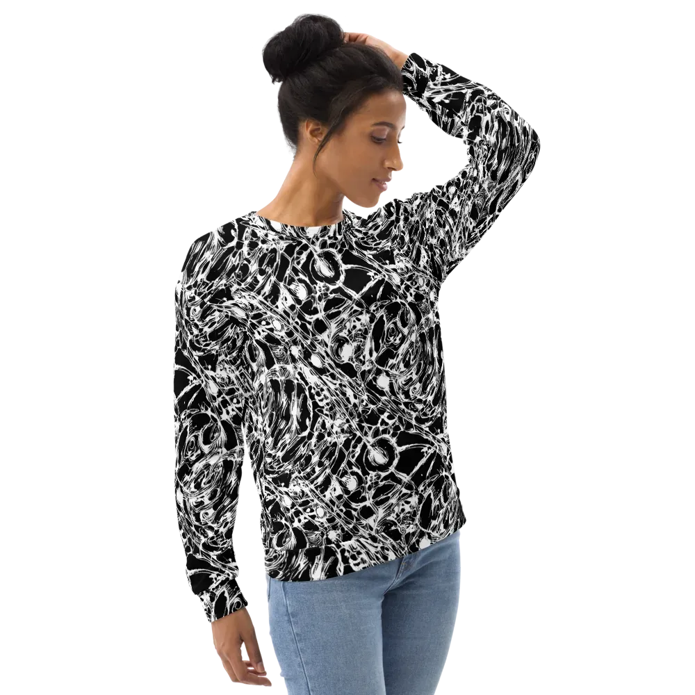 Ravenous Lines on Sweatshirt — Right Front