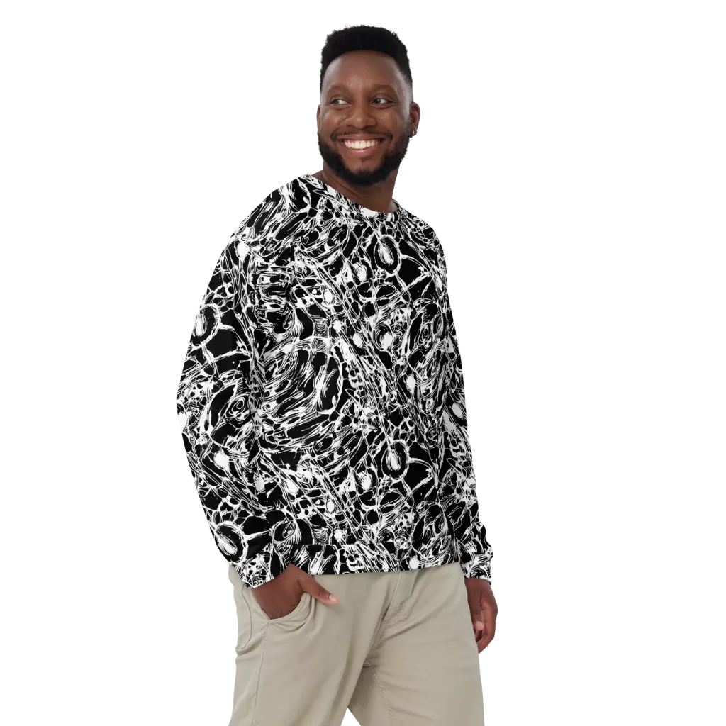 Ravenous Lines on Sweatshirt — Front