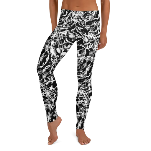 Ravenous Lines on a Leggings