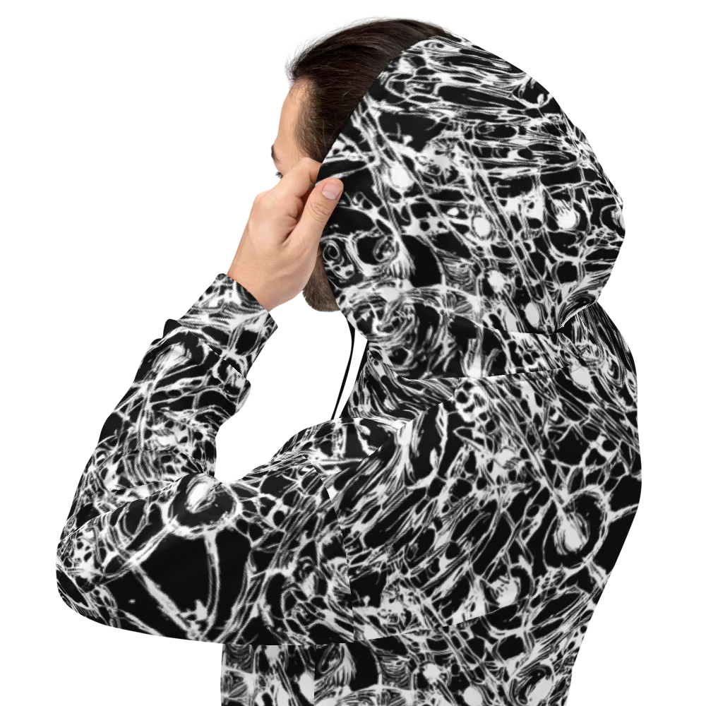 Ravenous Lines on Hoodie — Back