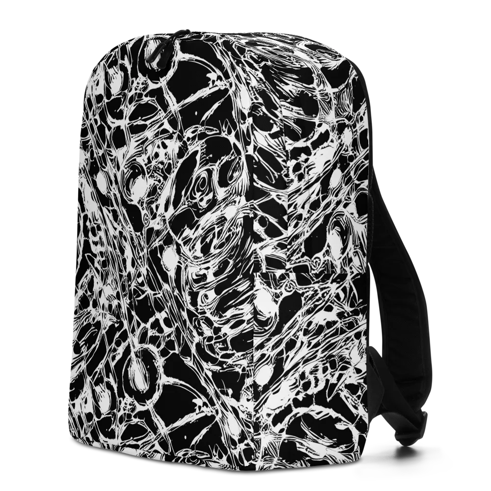 Ravenous Lines on Minimalist Backpack — Left