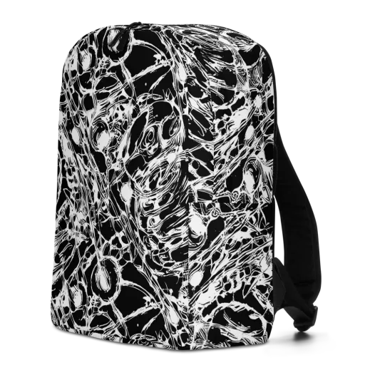 Ravenous Lines on a Minimalist Backpack