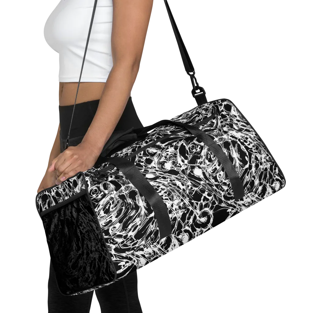 Ravenous Lines on Duffle Bag — Front