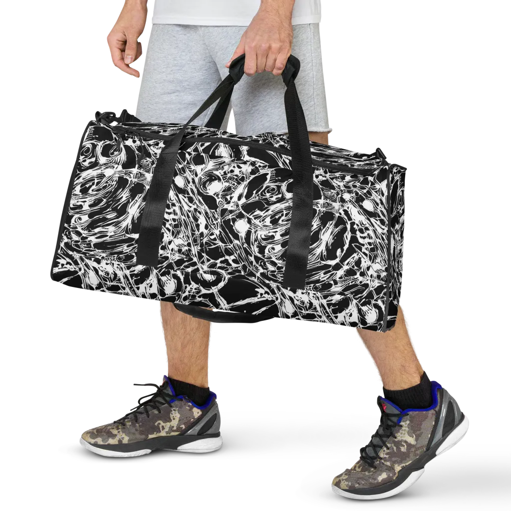 Ravenous Lines on Duffle Bag — Front