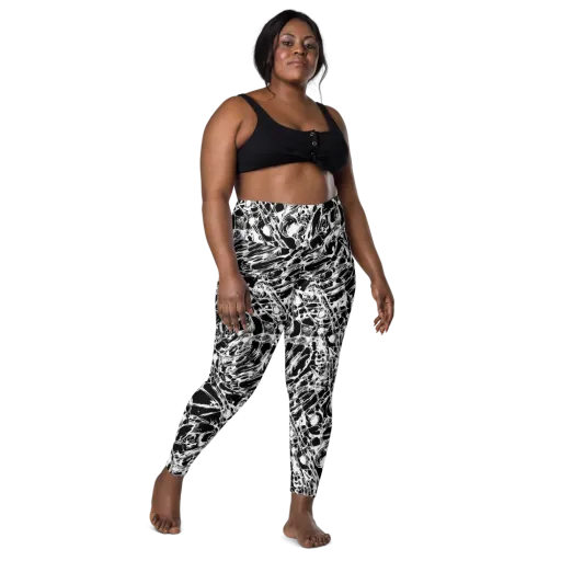 Ravenous Lines on a Leggings with Pockets