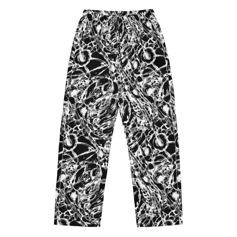 Ravenous Lines on Women's Pajama Pants — Front