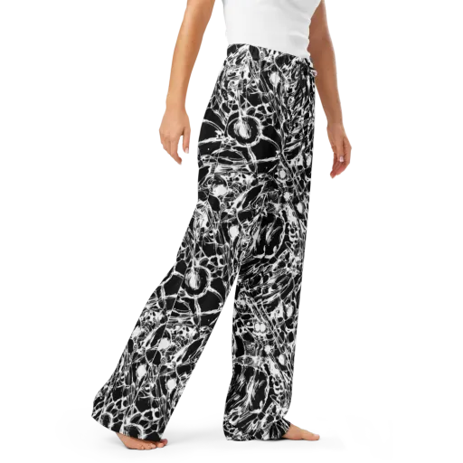 Ravenous Lines on a Women's Pajama Pants