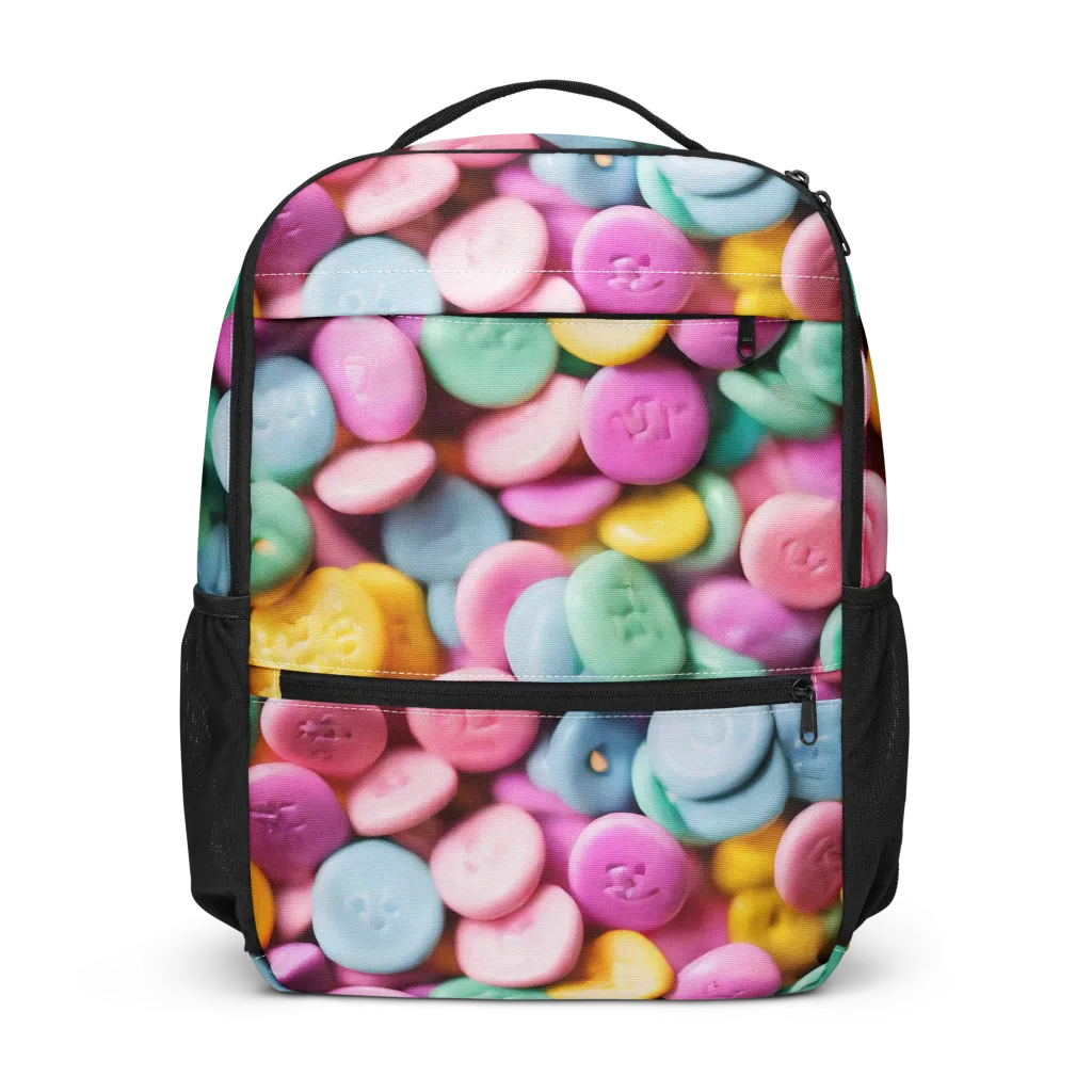 Candy Confetti on Utility Backpack — Front