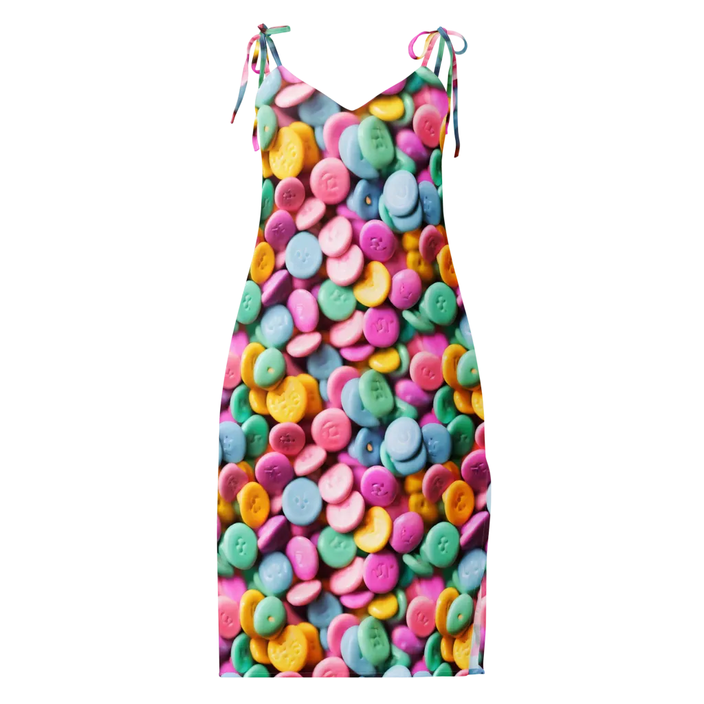 Candy Confetti on Slip Dress — Front