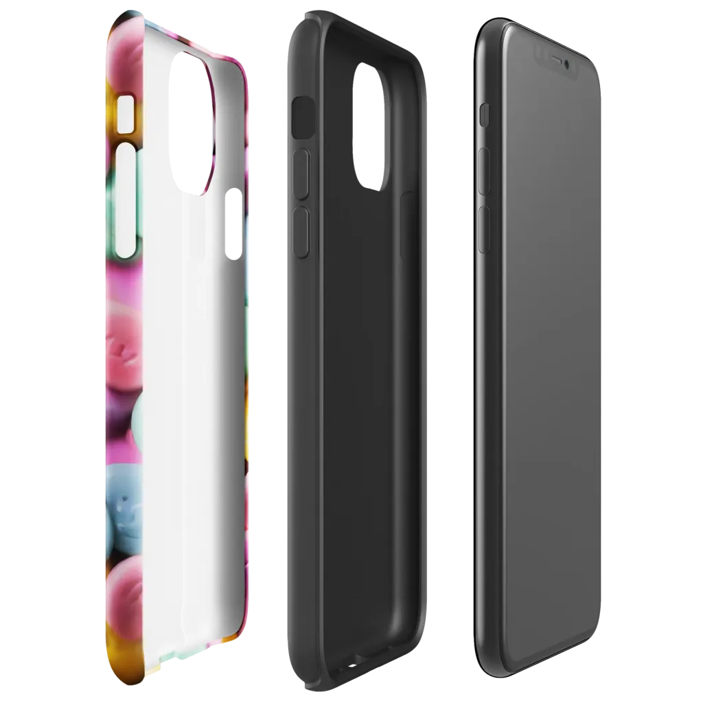 Candy Confetti on Tough Case for iPhone® — Right