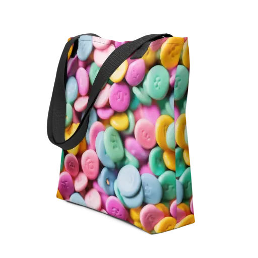 Candy Confetti on a Tote Bag
