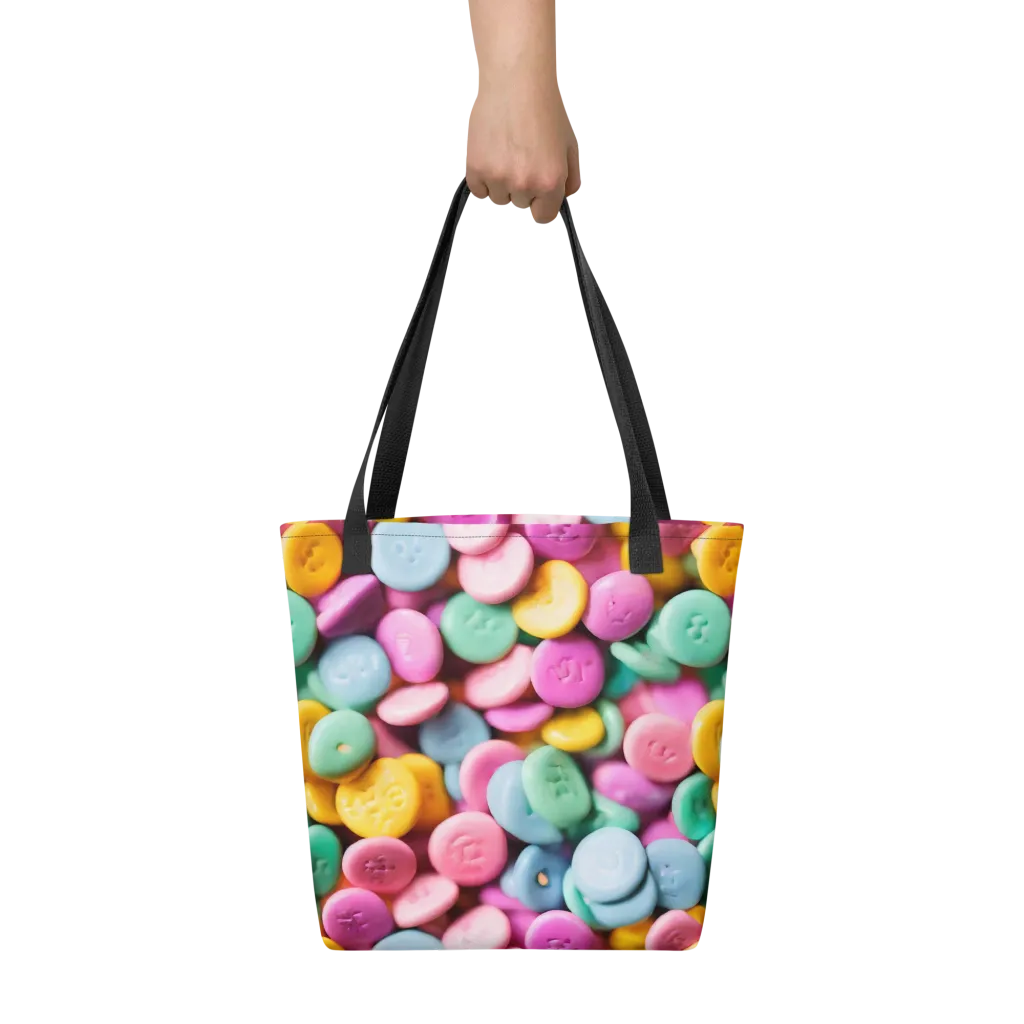 Candy Confetti on Tote Bag — Front