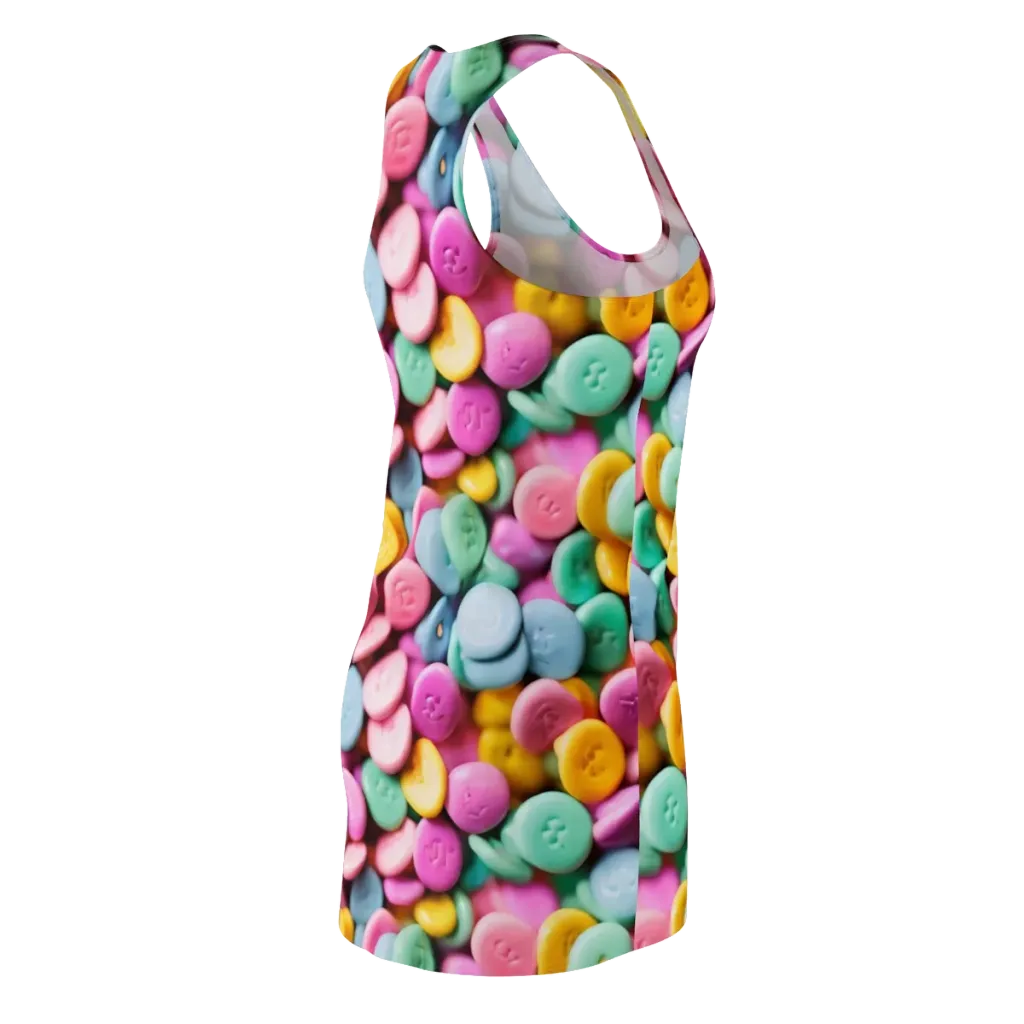 Candy Confetti on Racerback Dress — Back Side