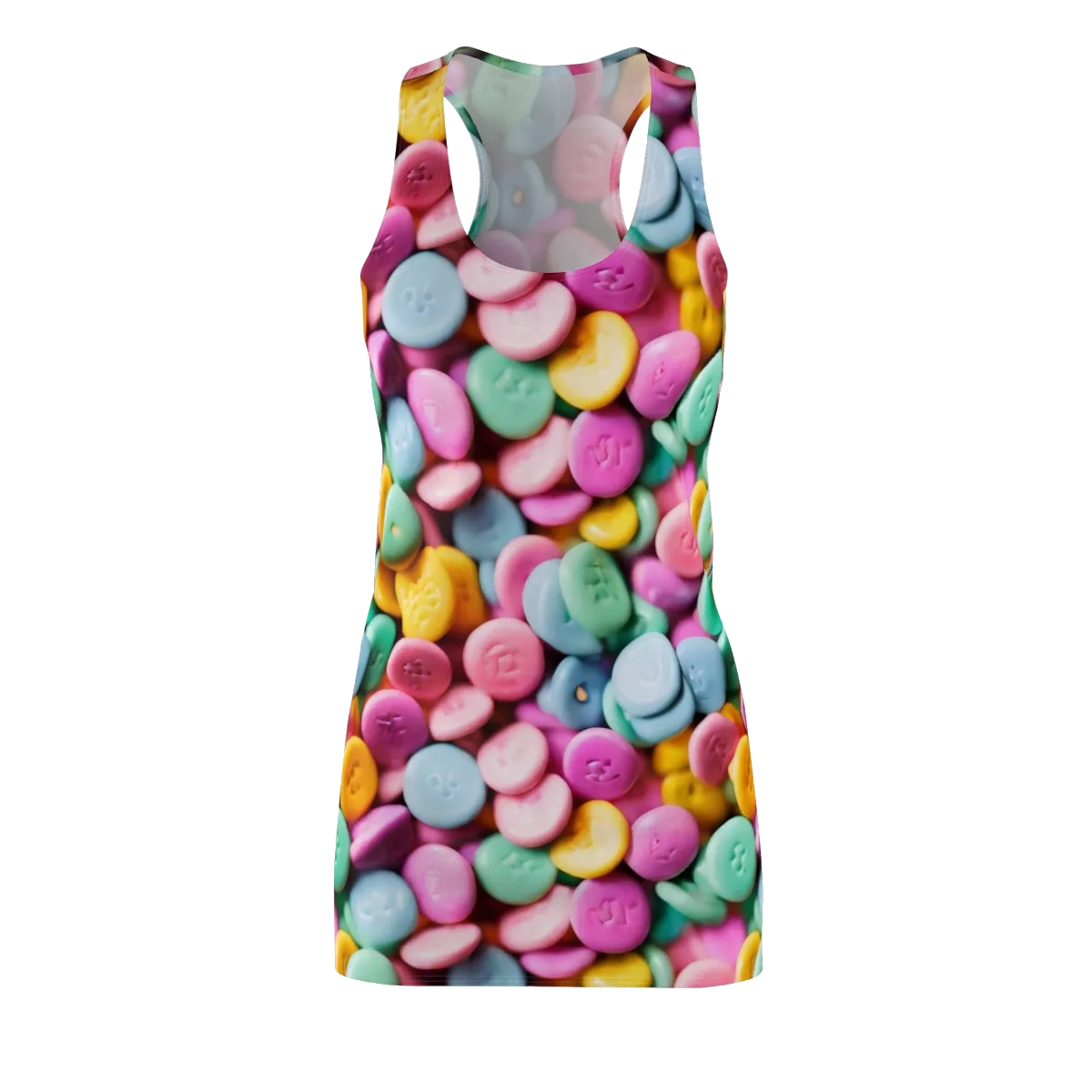 Candy Confetti on Racerback Dress — Front