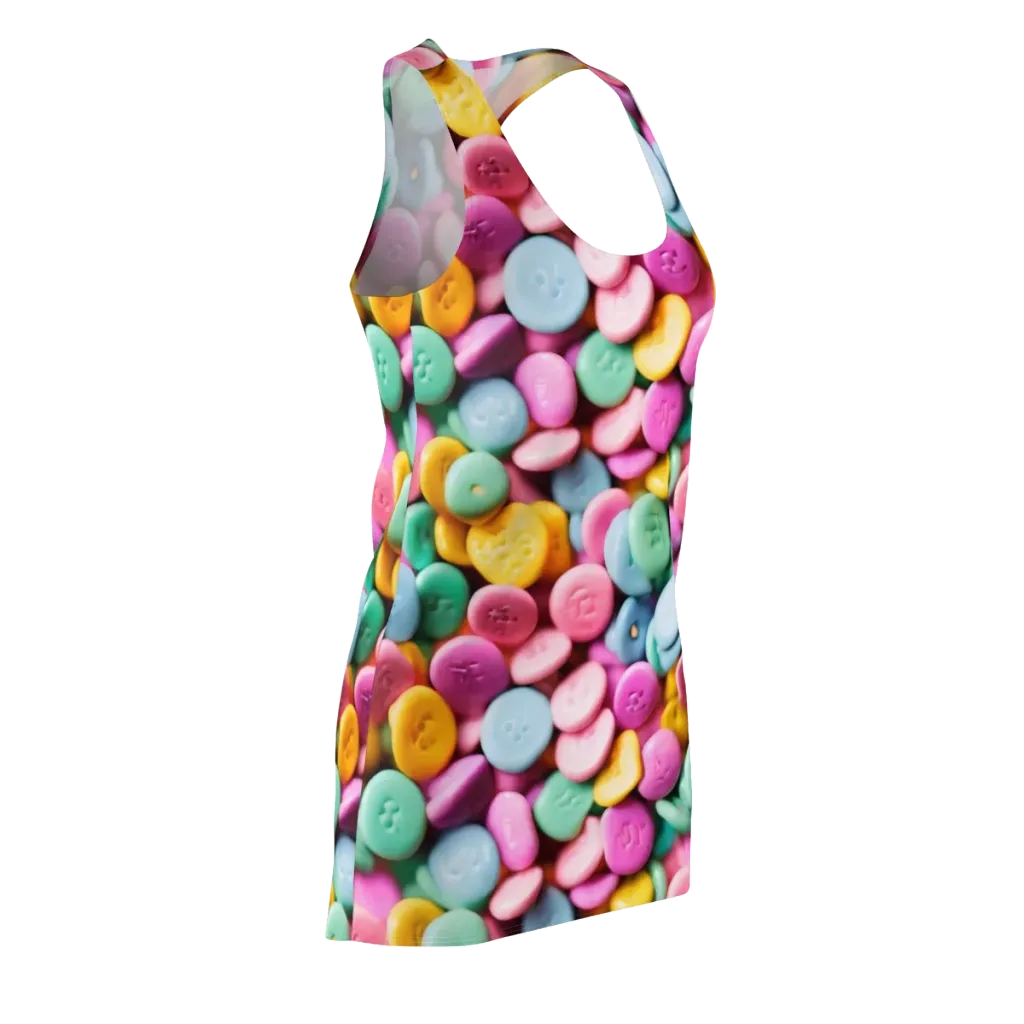 Candy Confetti on Racerback Dress — Front Side