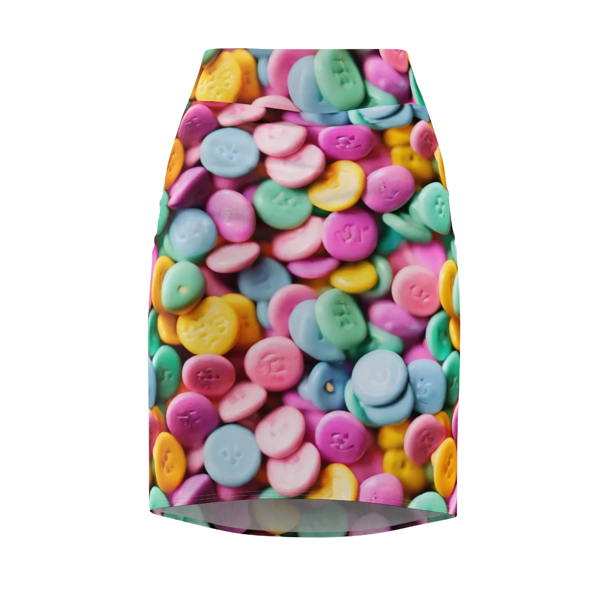 Candy Confetti on Pencil Skirt — Front