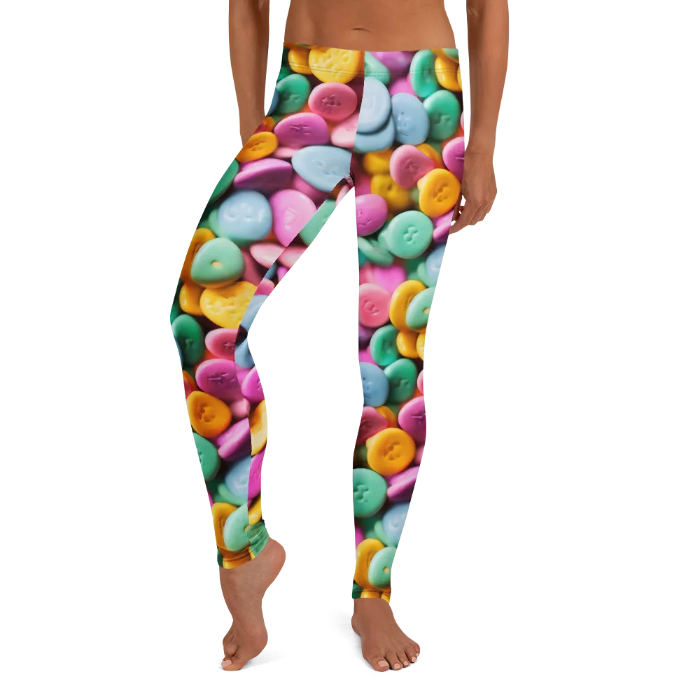 Candy Confetti on Leggings — Front