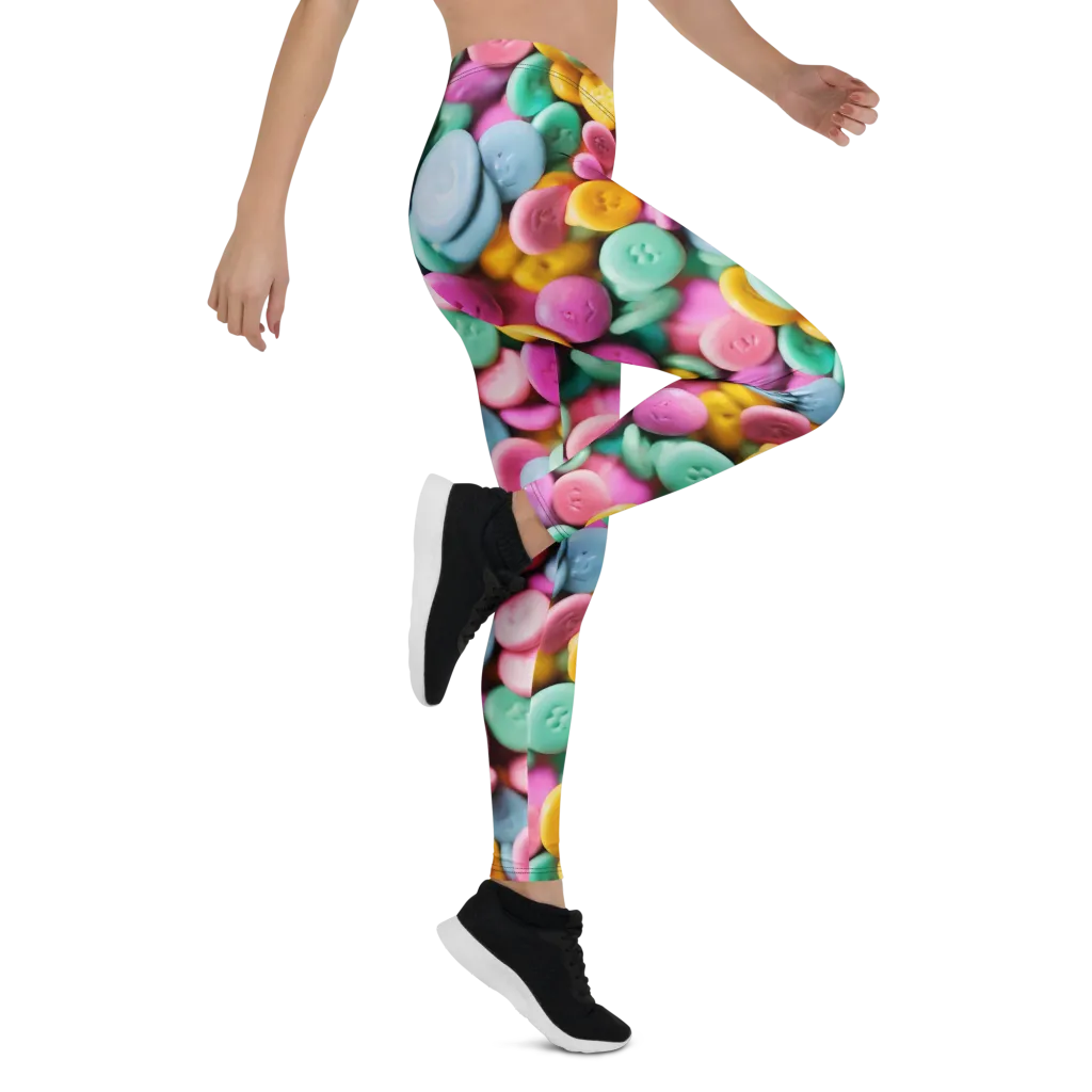 Candy Confetti on Leggings — Right
