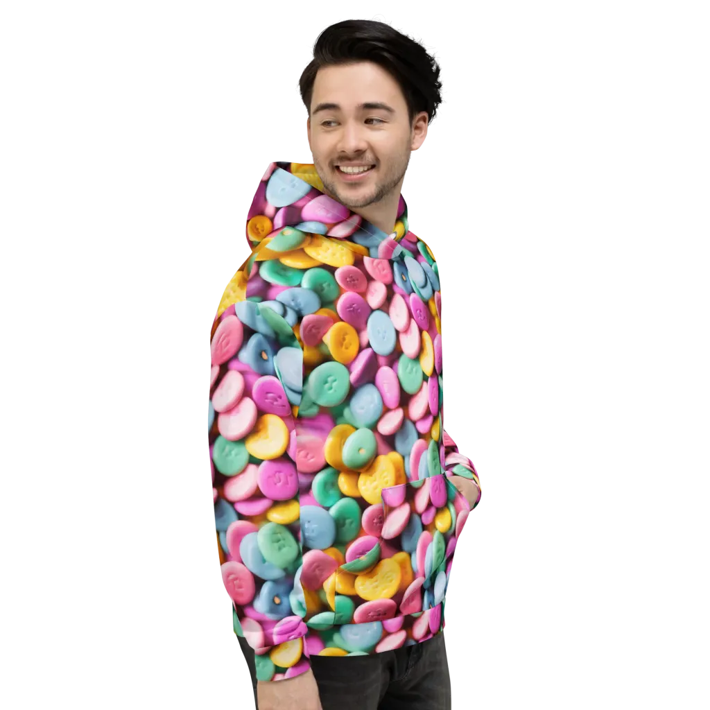 Candy Confetti on Hoodie — Right
