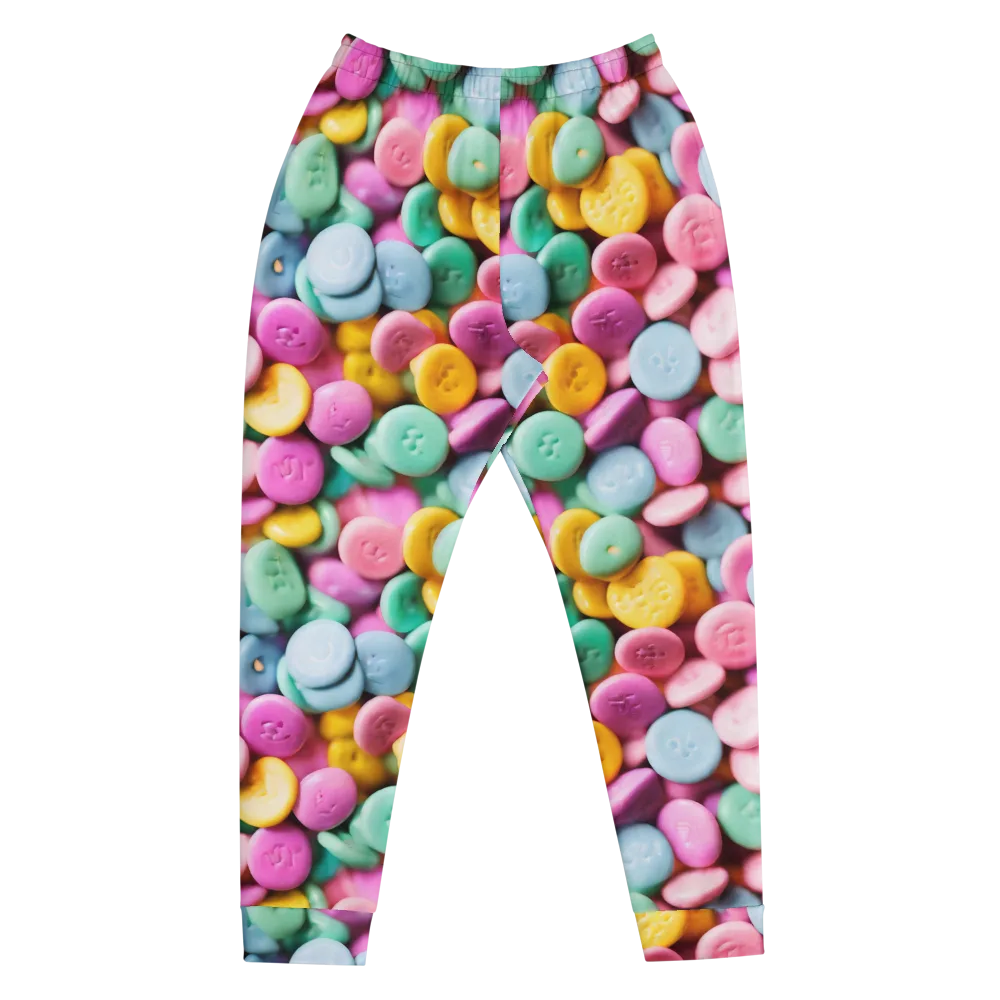 Candy Confetti on Men's Joggers — Front
