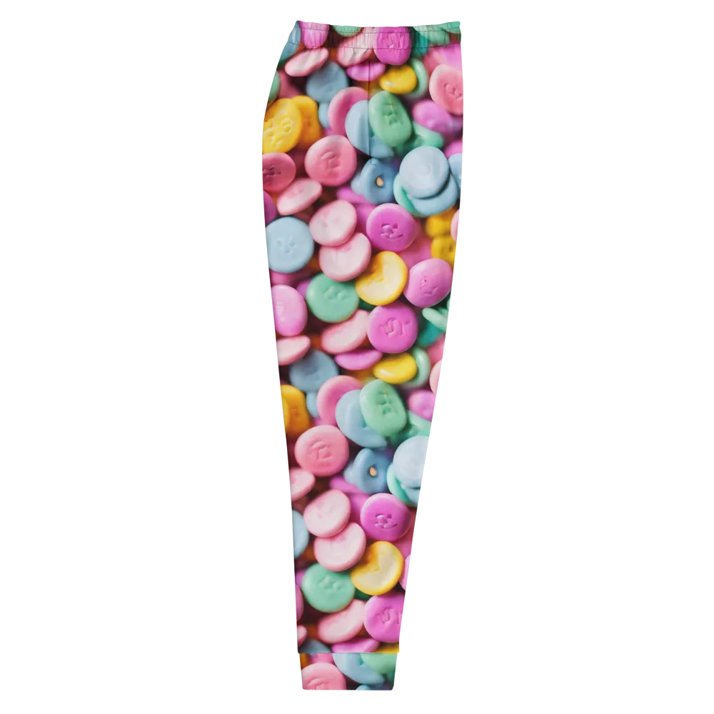 Candy Confetti on Men's Joggers — Right