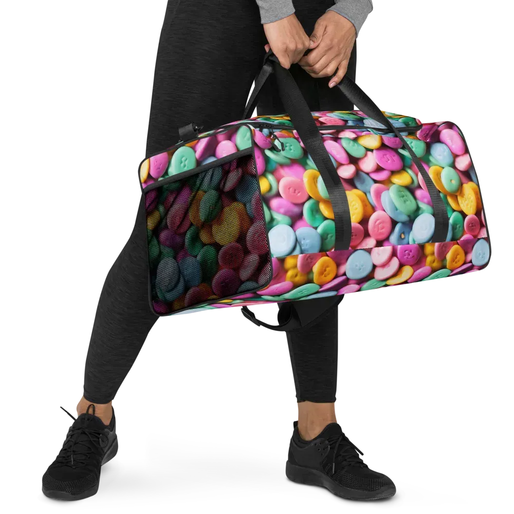 Candy Confetti on Duffle Bag — Right Front