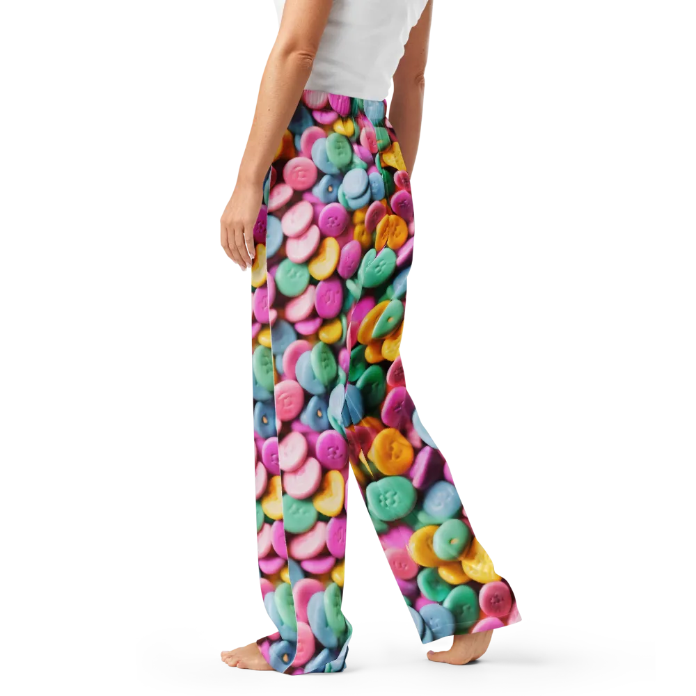 Candy Confetti on Women's Pajama Pants — Left