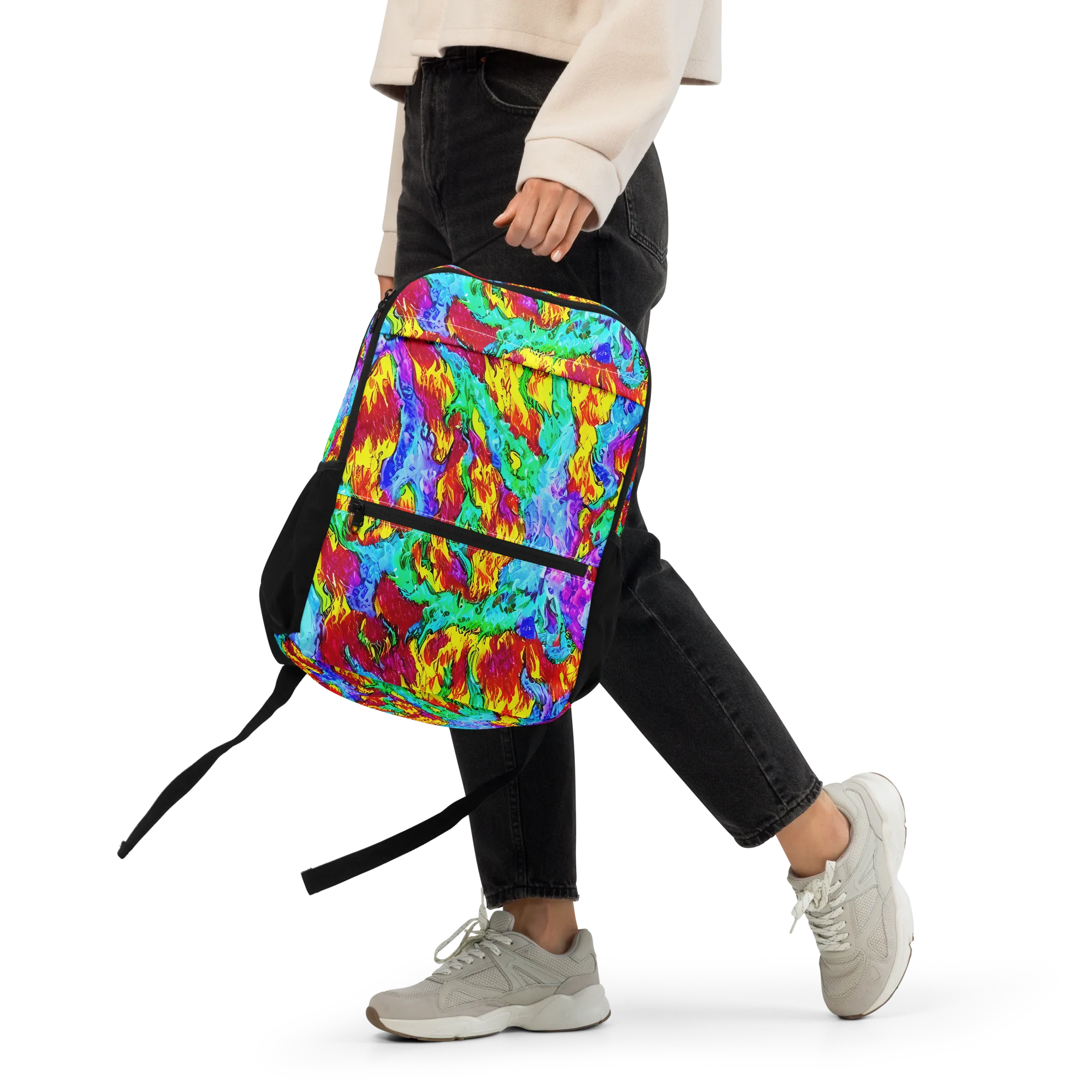 Prismatic Blaze on Utility Backpack — Front